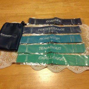 Resistance Bands xlight to xheavy with carry bag